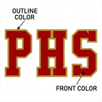 Custom Tackle Twill Applique Hoodie