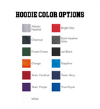 Custom Tackle Twill Athletic Swoosh Hoodie
